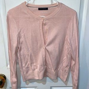 Pink cardigan